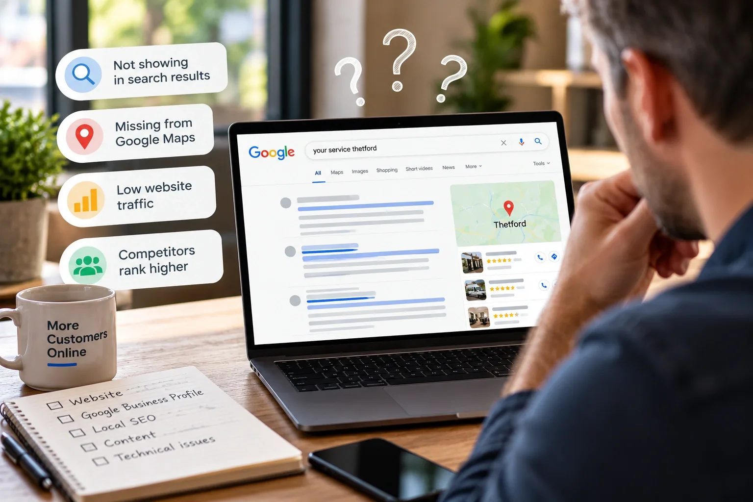 Why Your Thetford Business Isn't Showing on Google